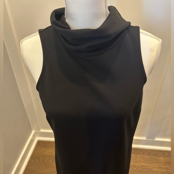 Black Cowl Neck Dress - Picture 4 of 5